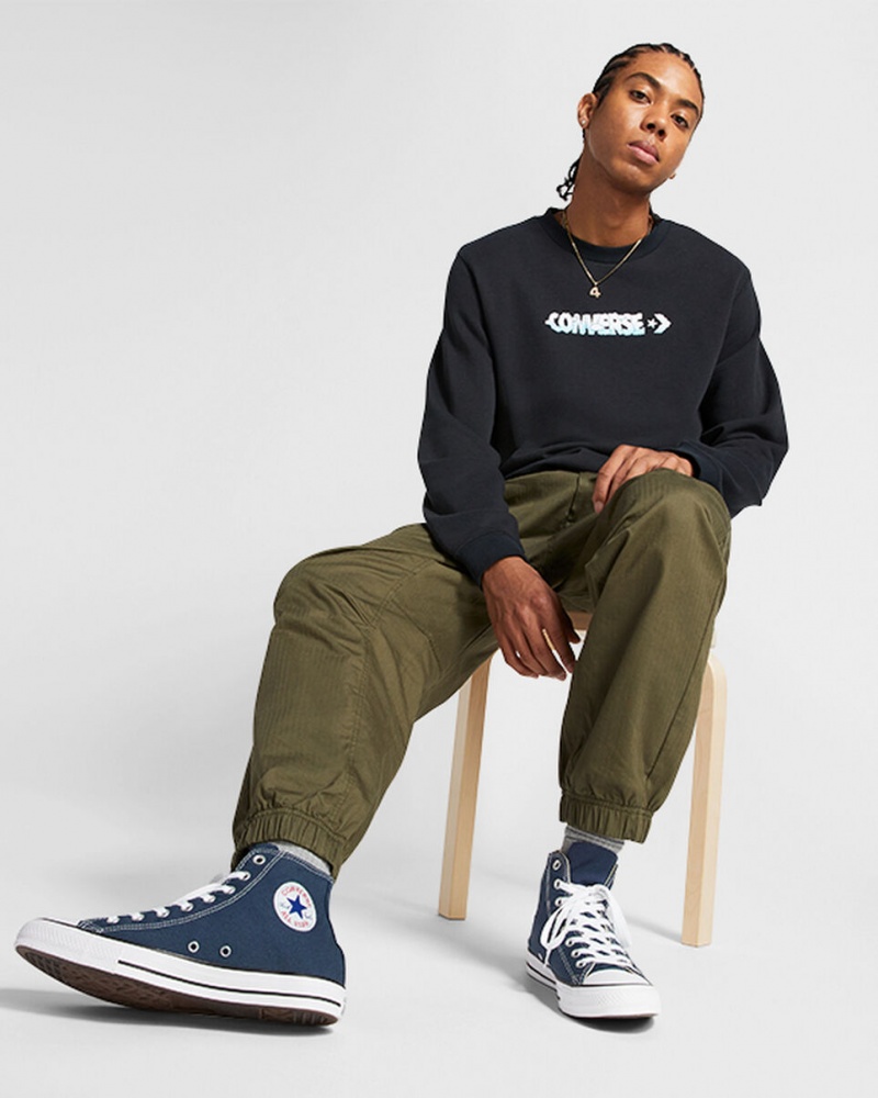 Converse Chuck Taylor All Star Marinblå | 521YQWIFR