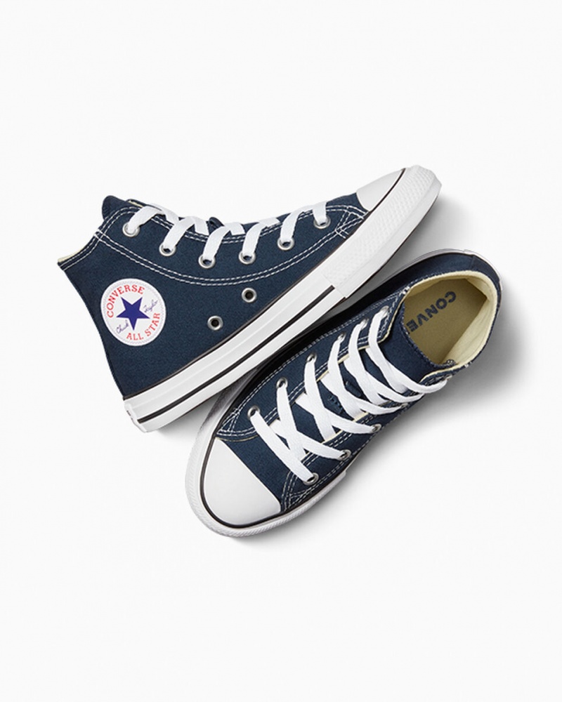 Converse Chuck Taylor All Star Marinblå | 763PQXDWI