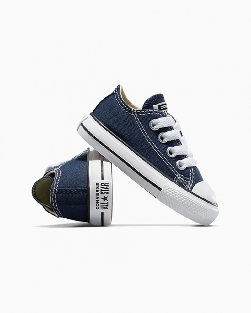 Converse Chuck Taylor All Star Marinblå | 729BCSPOG