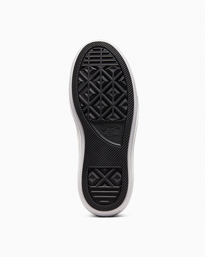 Converse Chuck Taylor All Star Move Platform Svarta Vita | 037LJDYWN