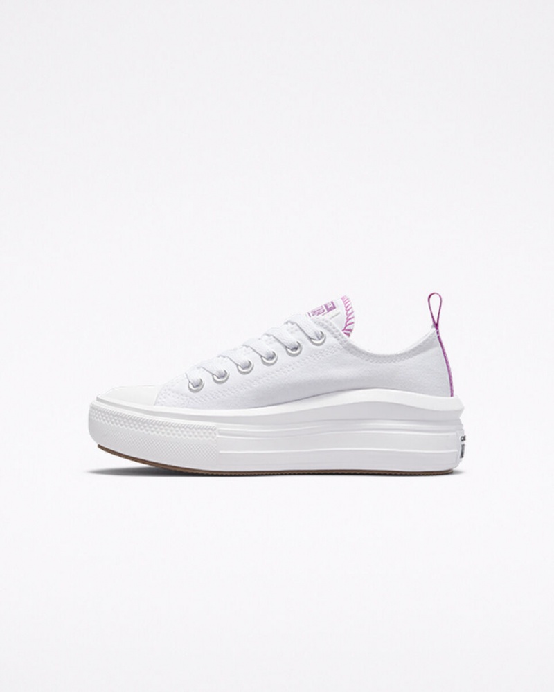 Converse Chuck Taylor All Star Move Platform Vita Lila Vita | 173WICOML