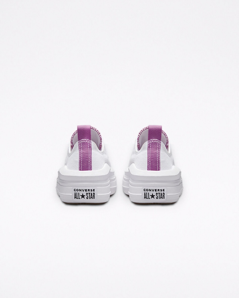 Converse Chuck Taylor All Star Move Platform Vita Lila Vita | 173WICOML