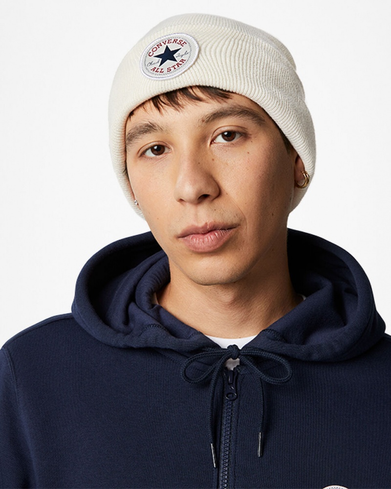 Converse Chuck Taylor All Star Patch Beanie Egret | 076DVOZAT
