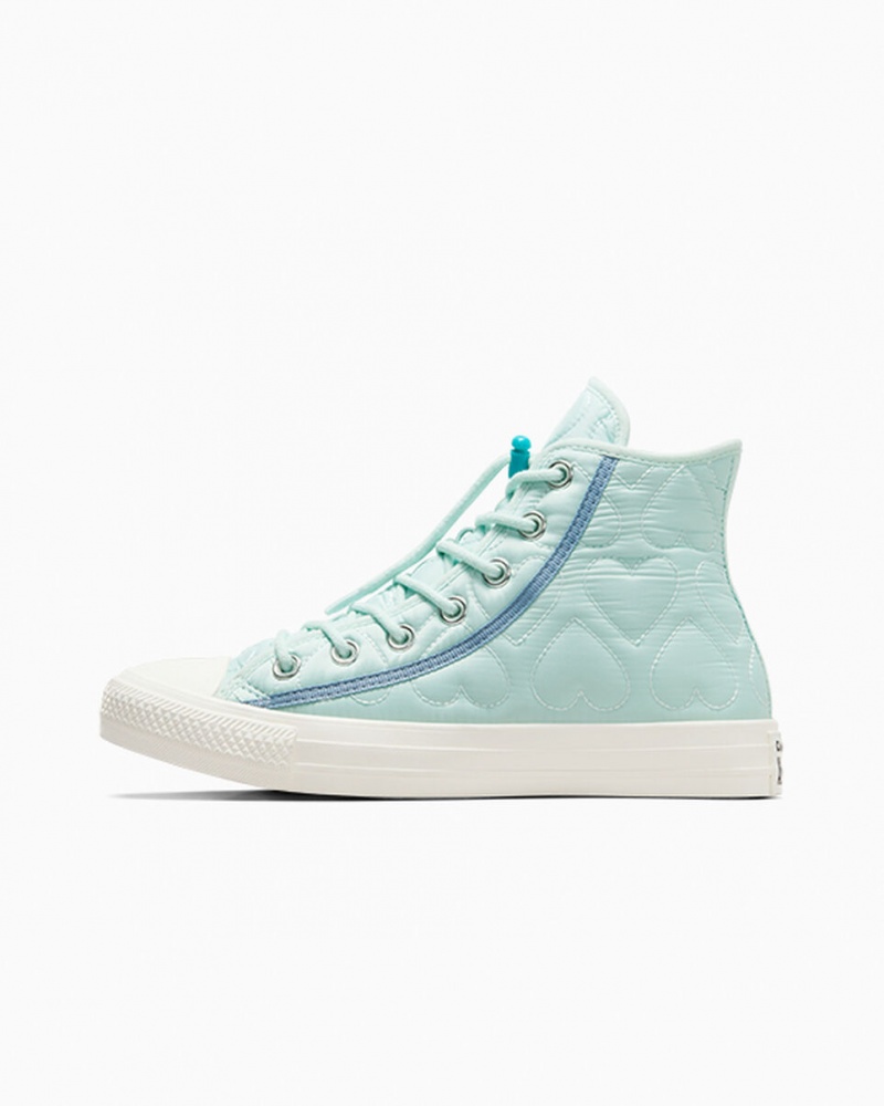 Converse Chuck Taylor All Star Quiltad Blå Blå | 802ENWSJD