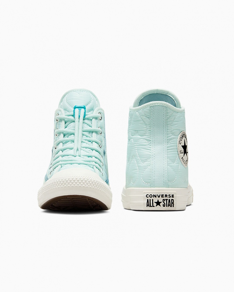 Converse Chuck Taylor All Star Quiltad Blå Blå | 802ENWSJD