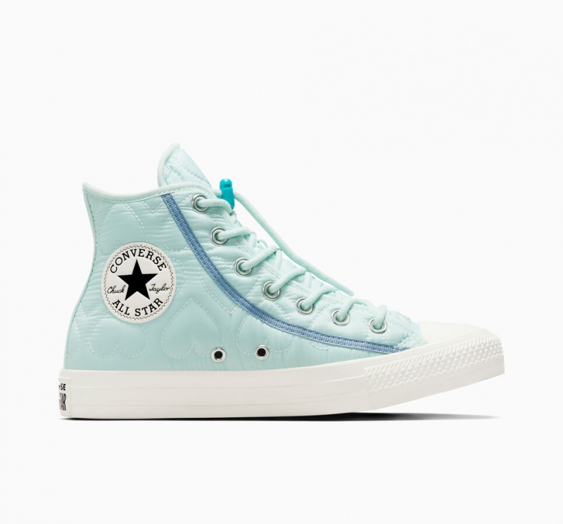 Converse Chuck Taylor All Star Quiltad Blå Blå | 802ENWSJD