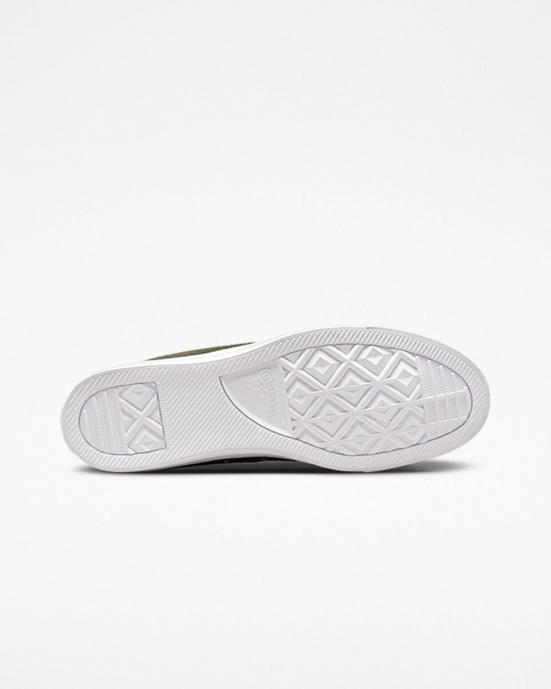Converse Chuck Taylor All Star Quiltad Gröna | 024ELDIQP