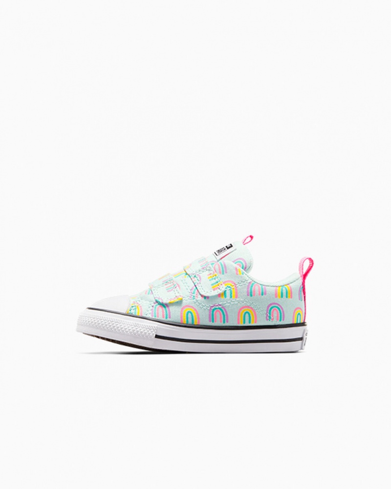 Converse Chuck Taylor All Star Rave Easy-On Rainbows Blå Rosa | 783UAMWPL