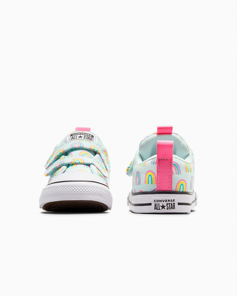 Converse Chuck Taylor All Star Rave Easy-On Rainbows Blå Rosa | 783UAMWPL