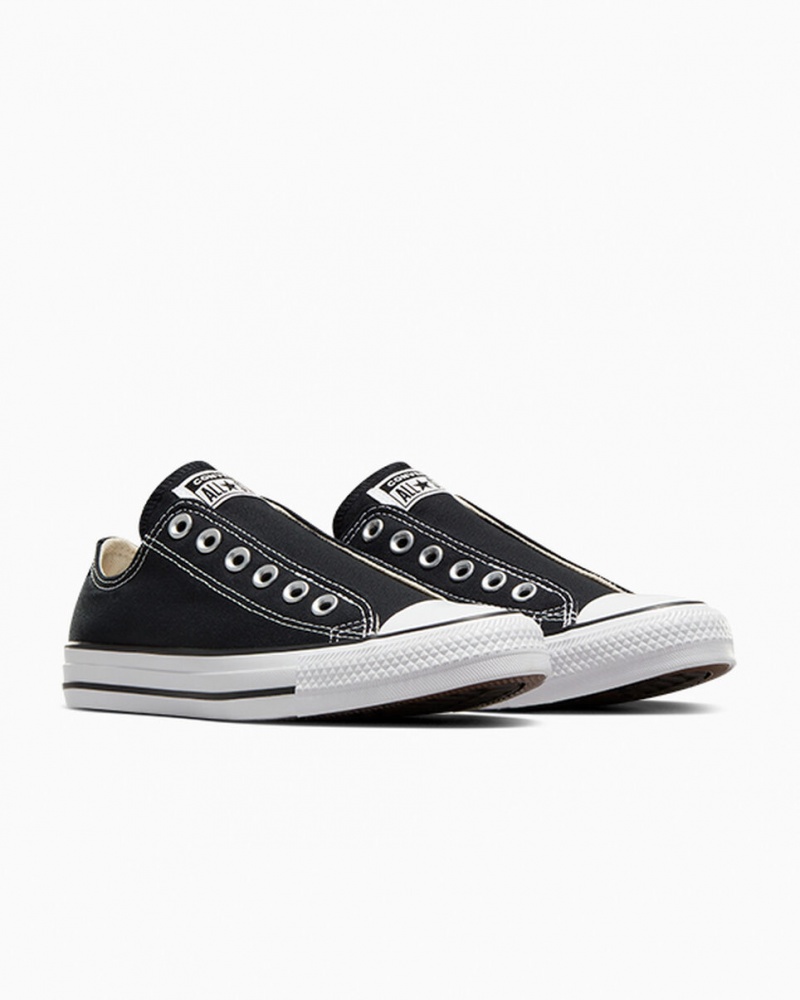 Converse Chuck Taylor All Star Slip Svarta Vita Svarta | 624CBRESL