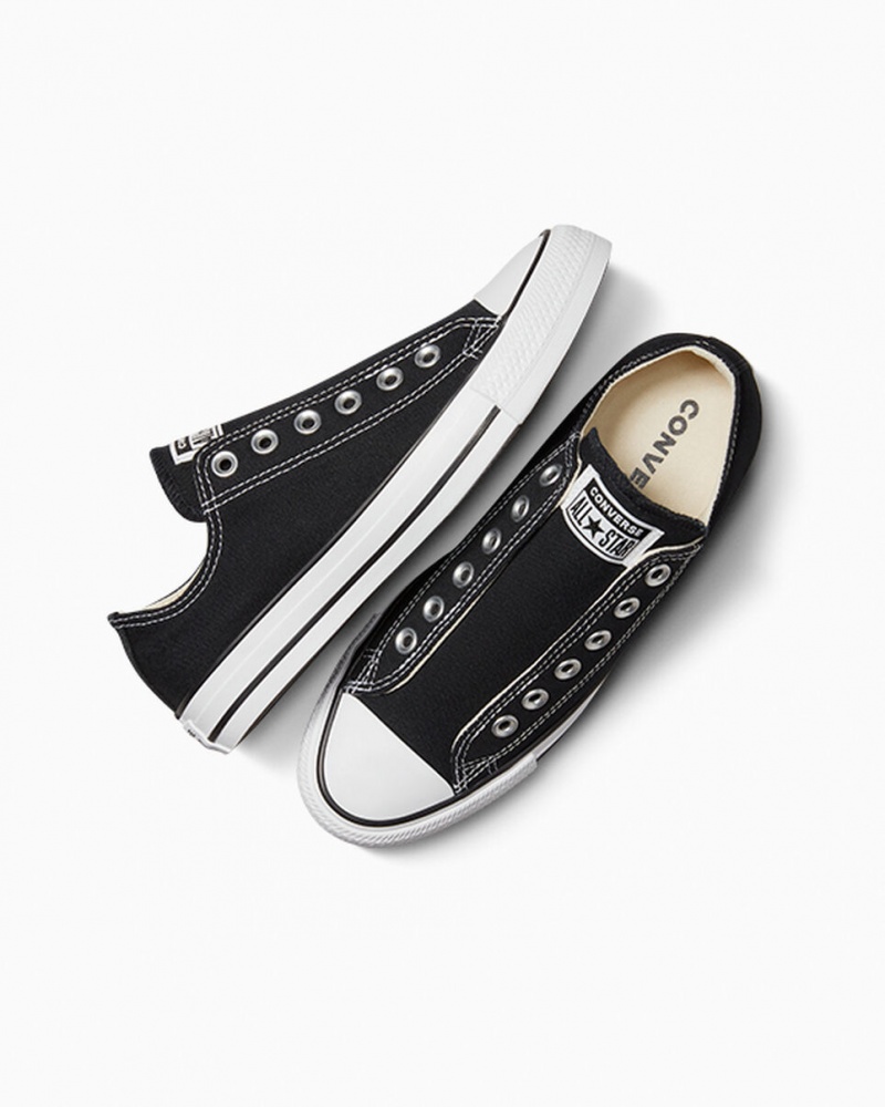 Converse Chuck Taylor All Star Slip Svarta Vita Svarta | 624CBRESL