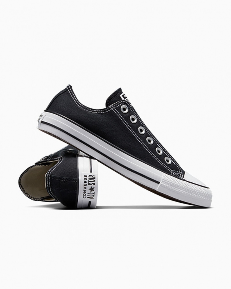 Converse Chuck Taylor All Star Slip Svarta Vita Svarta | 624CBRESL
