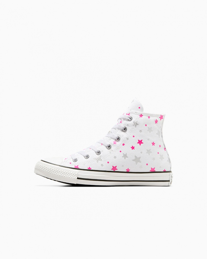 Converse Chuck Taylor All Star Sparkle Vita Rosa Vita | 694RJNZOE
