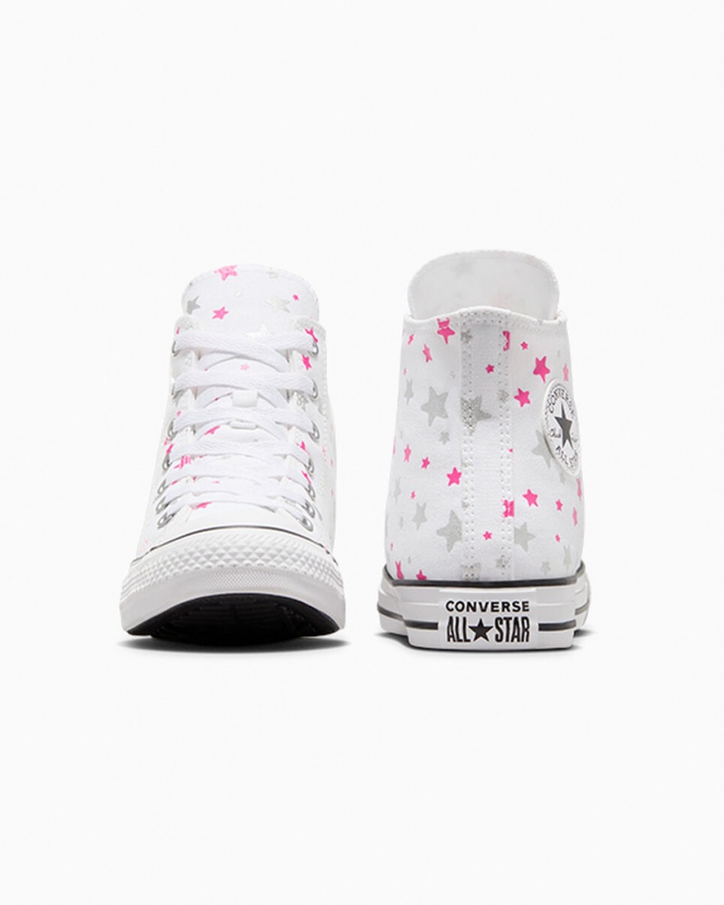 Converse Chuck Taylor All Star Sparkle Vita Rosa Vita | 694RJNZOE