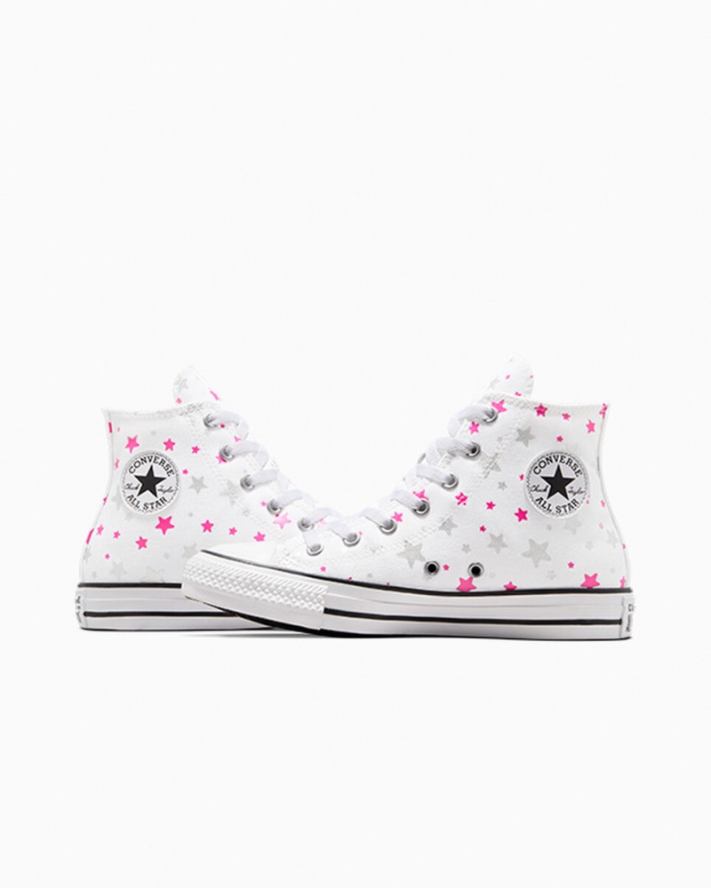 Converse Chuck Taylor All Star Sparkle Vita Rosa Vita | 768VATPWC
