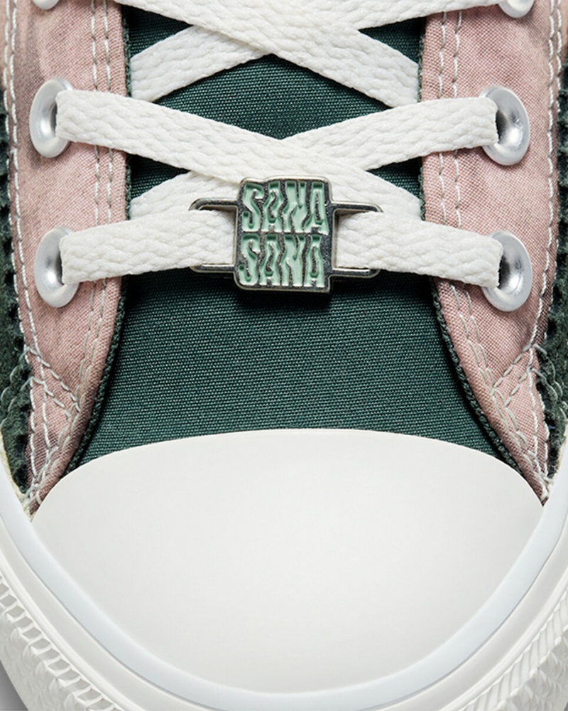 Converse Chuck Taylor All Star ¡Mi Gente! Gröna Vita | 054ZHSBKD