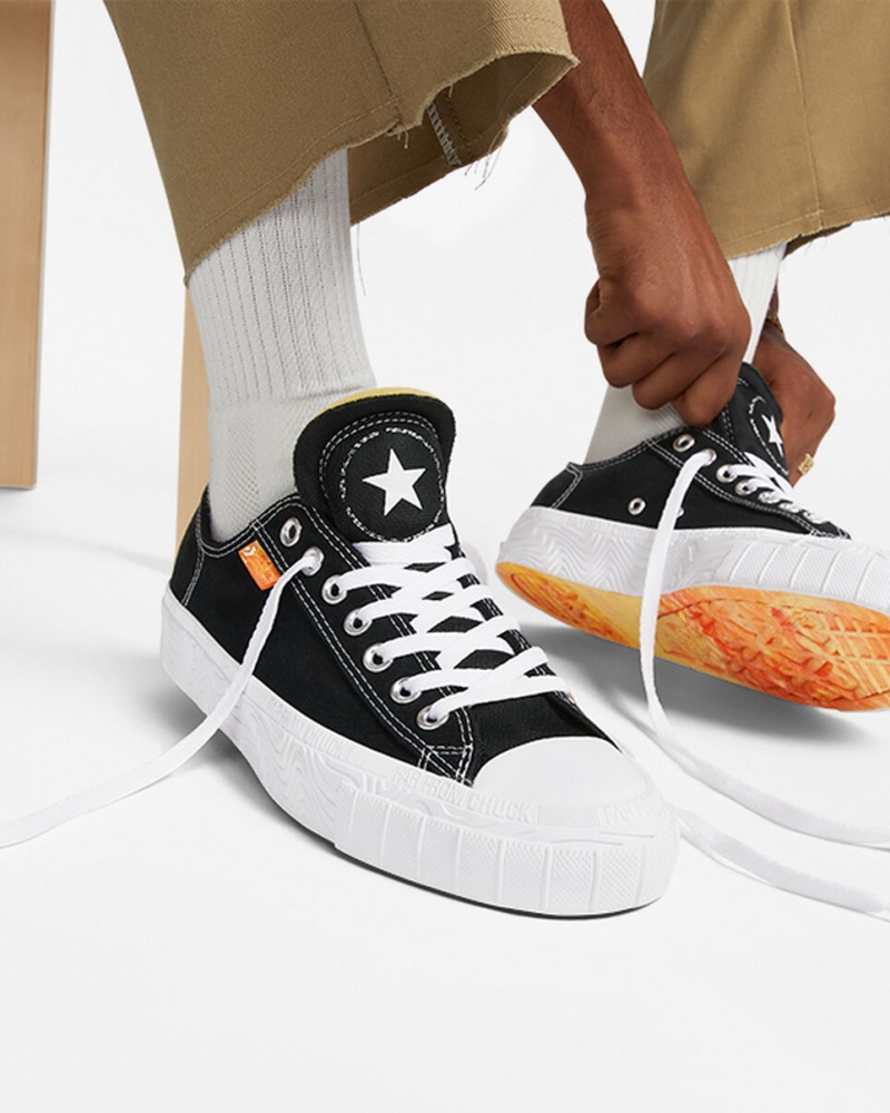 Converse Chuck Taylor Alt Star Svarta Vita Svarta | 167OLQKSD