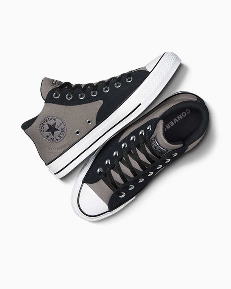 Converse Chuck Taylor Malden Street Svarta Vita | 057MSBVRN
