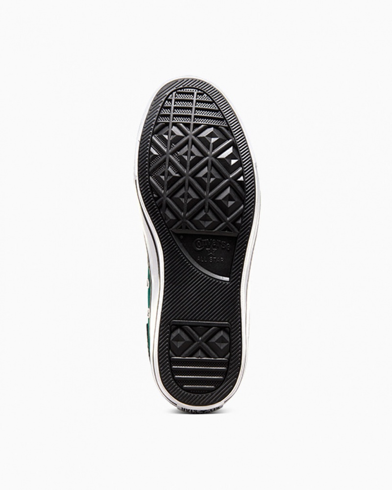 Converse Chuck Taylor Malden Street Svarta Vita | 457MQUGFN