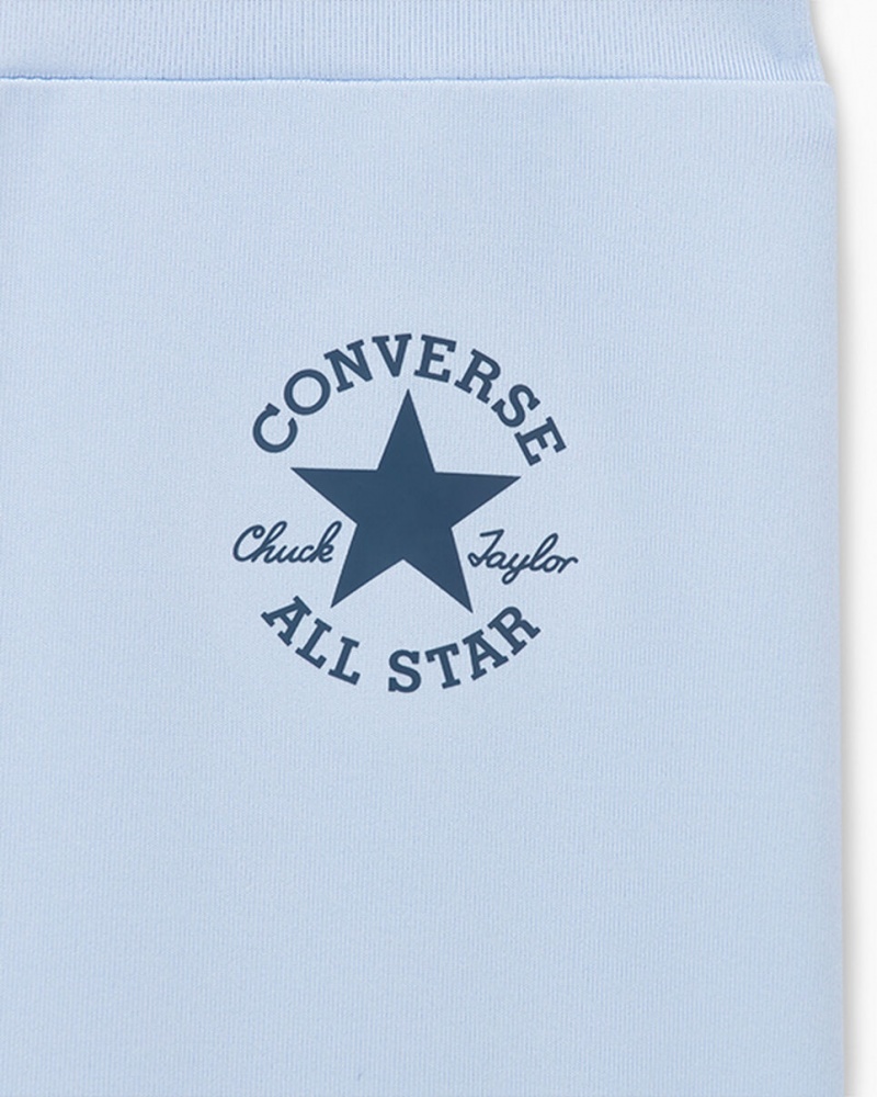 Converse Chuck Taylor Patch High Rise Leggings Mystic Sky | 026CEIYLG