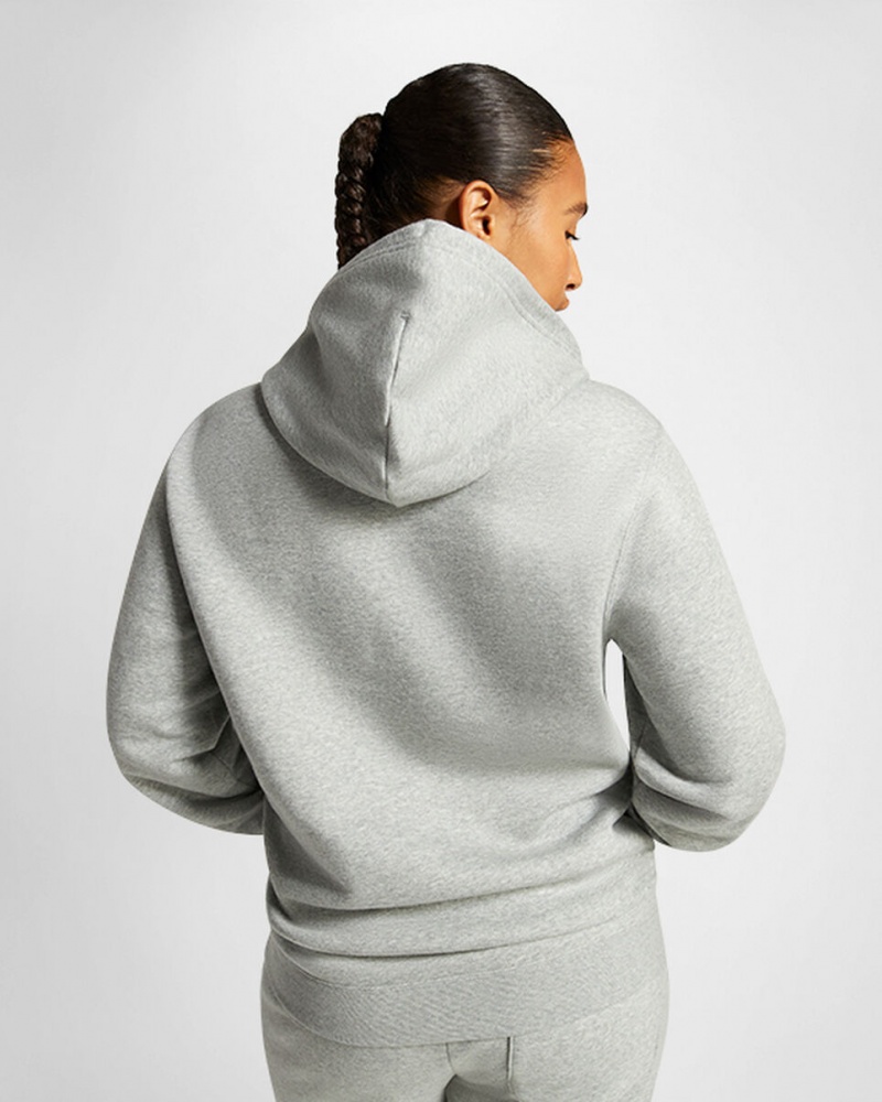 Converse Converse Go-To All Star Patch Standard-Fit Fleece Pullover Hoodie Grå | 254XGINRU