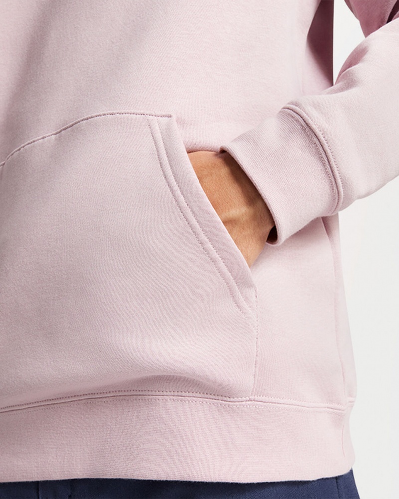 Converse Converse Go-To Embroidered Star Chevron Standard-Fit Fleece Hoodie Phantom Violet | 465SCANMF
