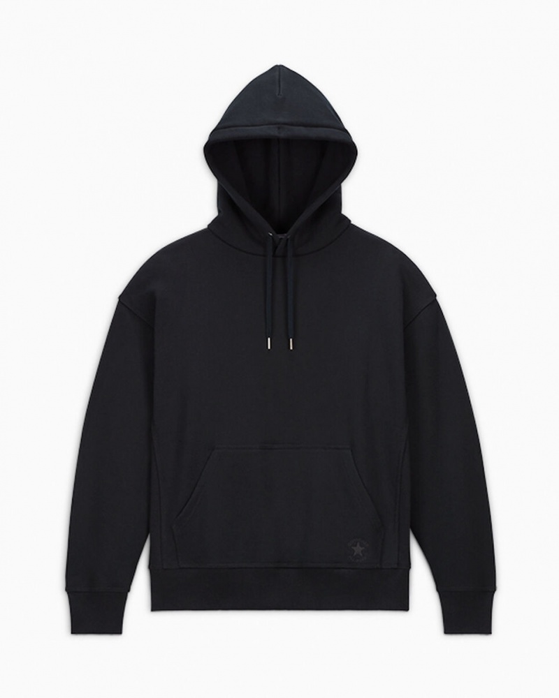 Converse Converse Gold Standard Loose-Fit Pullover Hoodie Svarta | 642UGWNJR