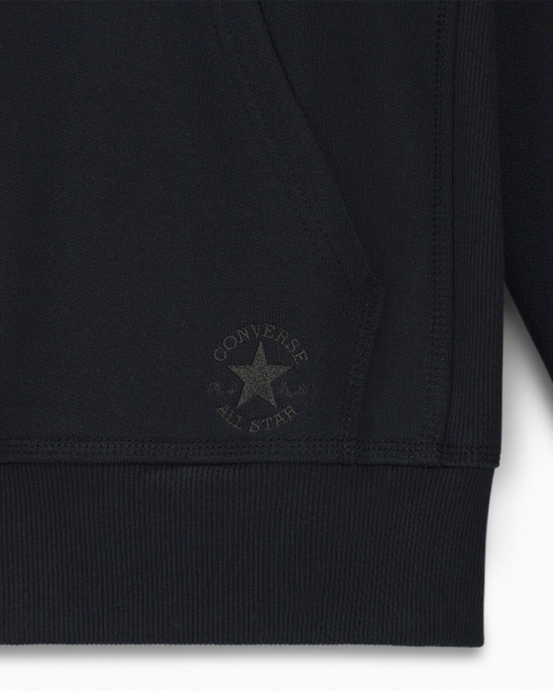 Converse Converse Gold Standard Loose-Fit Pullover Hoodie Svarta | 503XZOPGQ