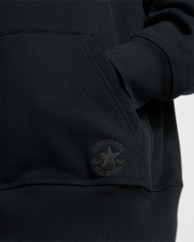 Converse Converse Gold Standard Loose-Fit Pullover Hoodie Svarta | 503XZOPGQ