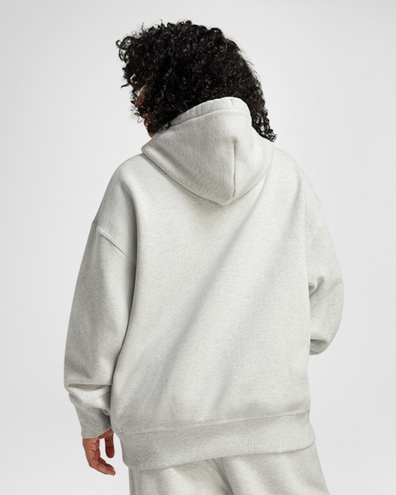 Converse Converse Gold Standard Loose-Fit Pullover Hoodie Ljusgrå | 294UKNXMD