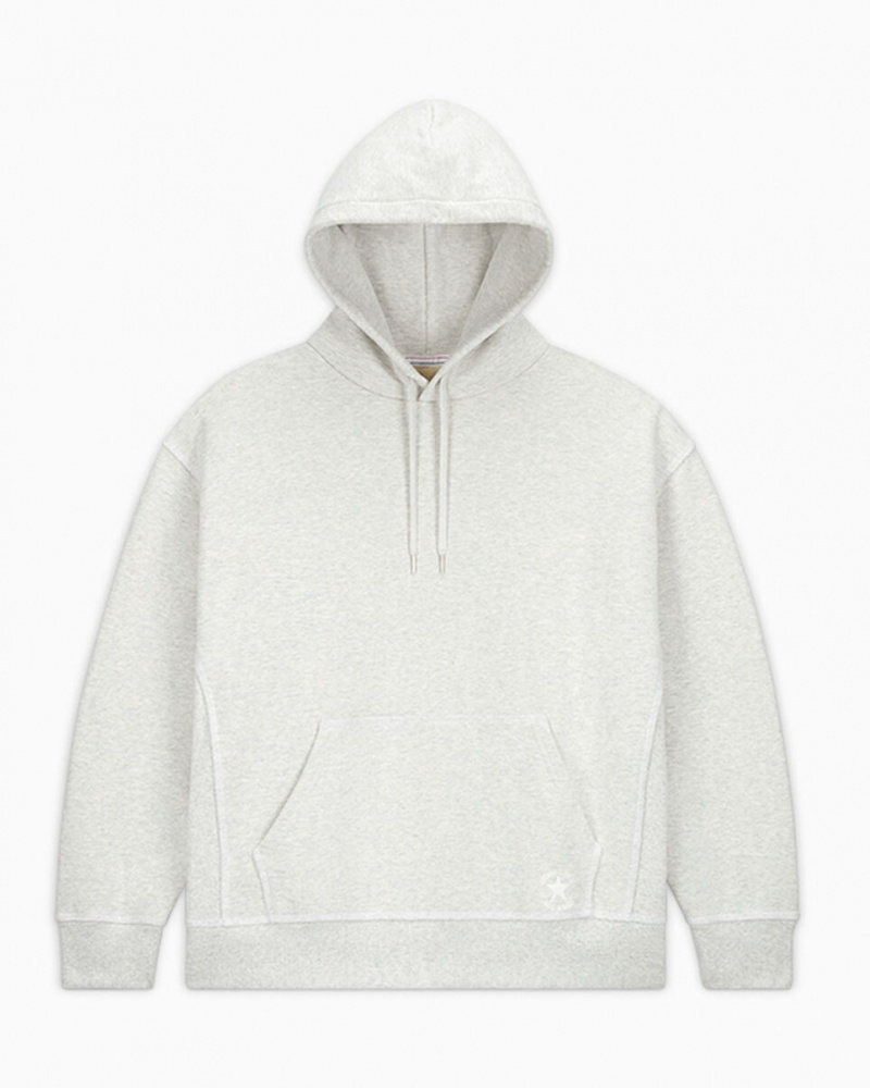 Converse Converse Gold Standard Loose-Fit Pullover Hoodie Ljusgrå | 294UKNXMD