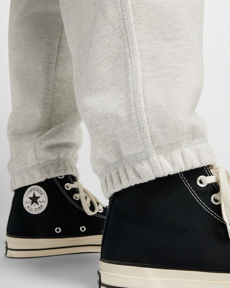Converse Converse Gold Standard Loose-Fit Sweatpants Ljusgrå | 872LUMPRE