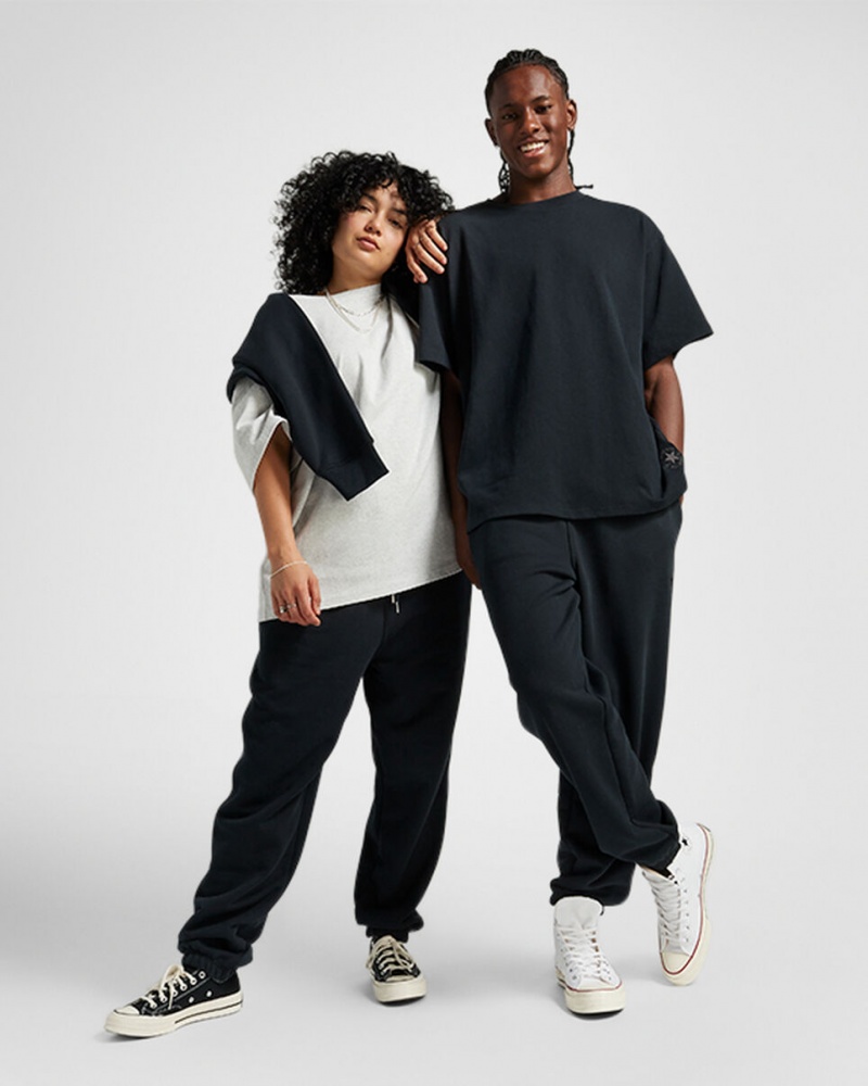 Converse Converse Gold Standard Loose-Fit Sweatpants Svarta | 037SYFUCP