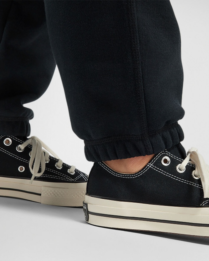 Converse Converse Gold Standard Loose-Fit Sweatpants Svarta | 037SYFUCP