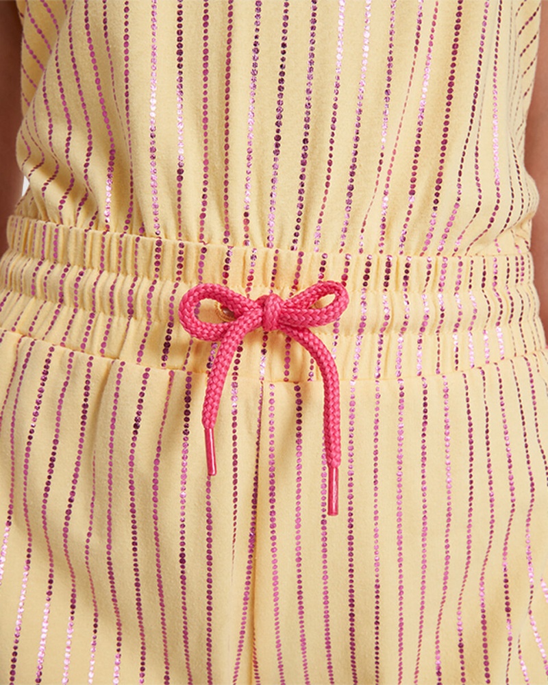 Converse Converse Shine Printed Romper Sunny Oasis | 267HAXTUB
