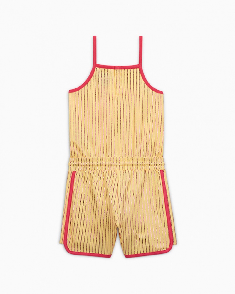 Converse Converse Shine Printed Romper Sunny Oasis | 267HAXTUB