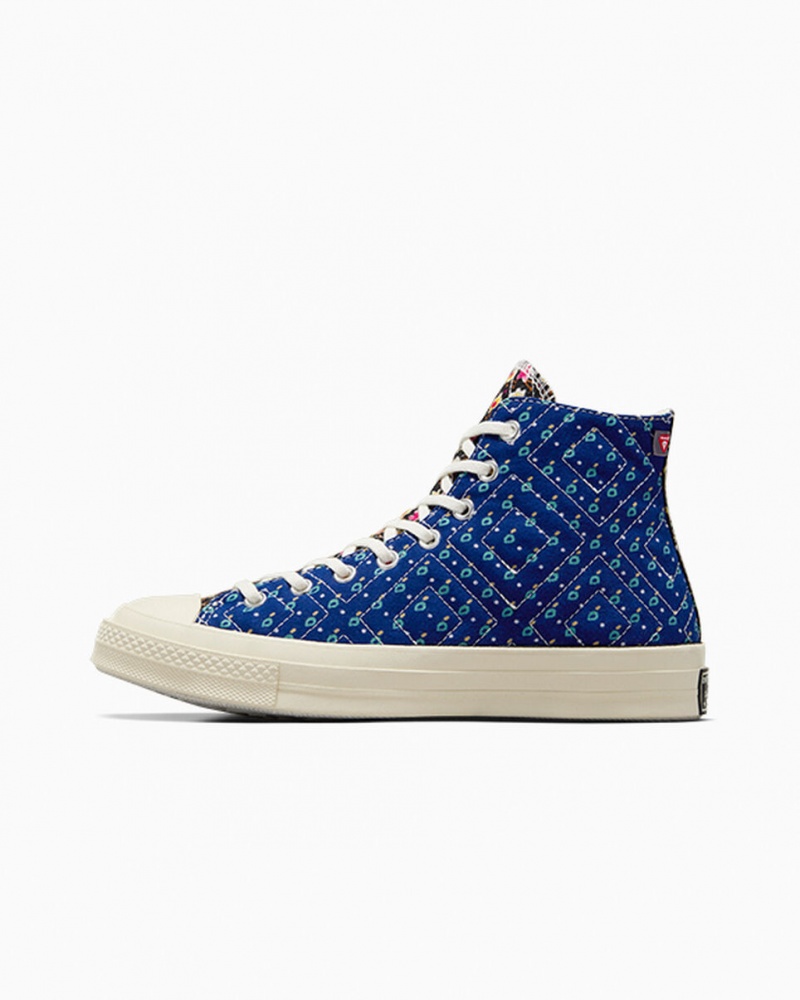 Converse Converse Upcycled Floral Chuck 70 Svarta Röda Blå | 238VZEUDN