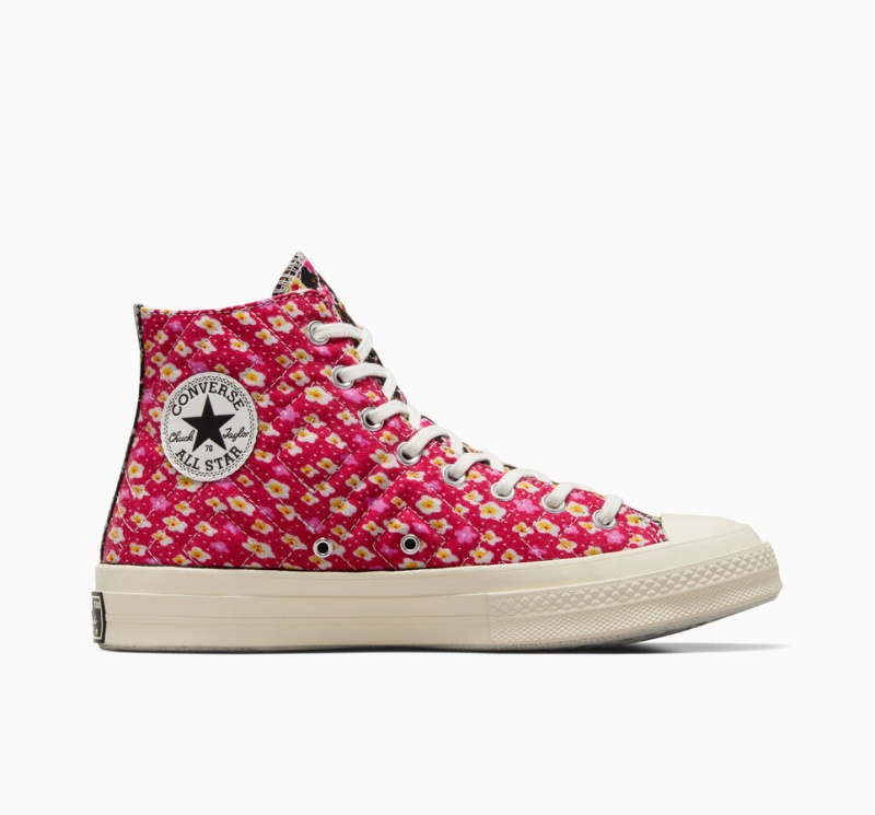 Converse Converse Upcycled Floral Chuck 70 Svarta Röda Blå | 238VZEUDN