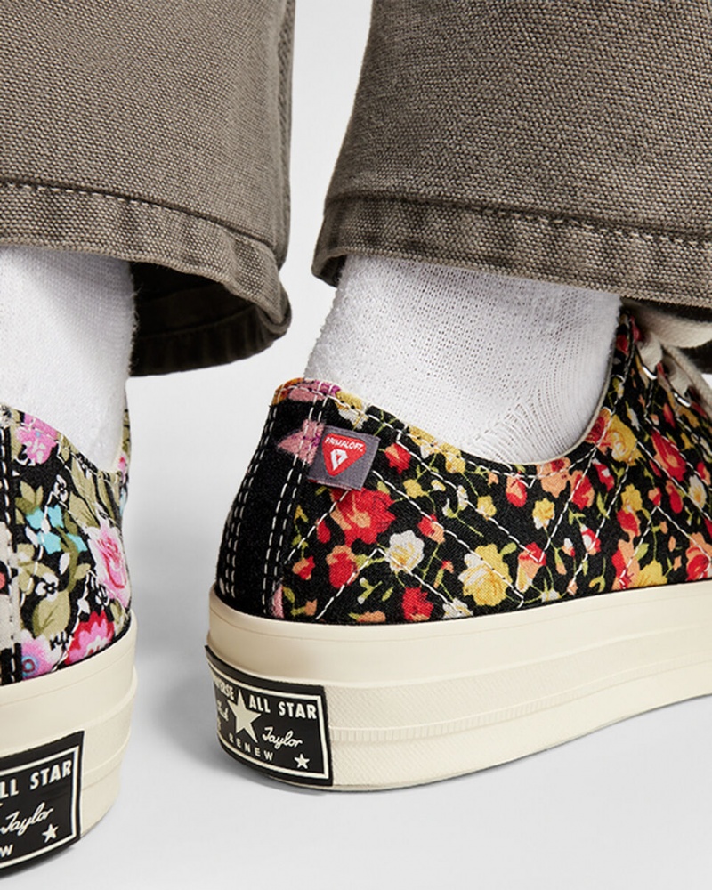 Converse Converse Upcycled Floral Chuck 70 Svarta Svarta | 682QEZTBG
