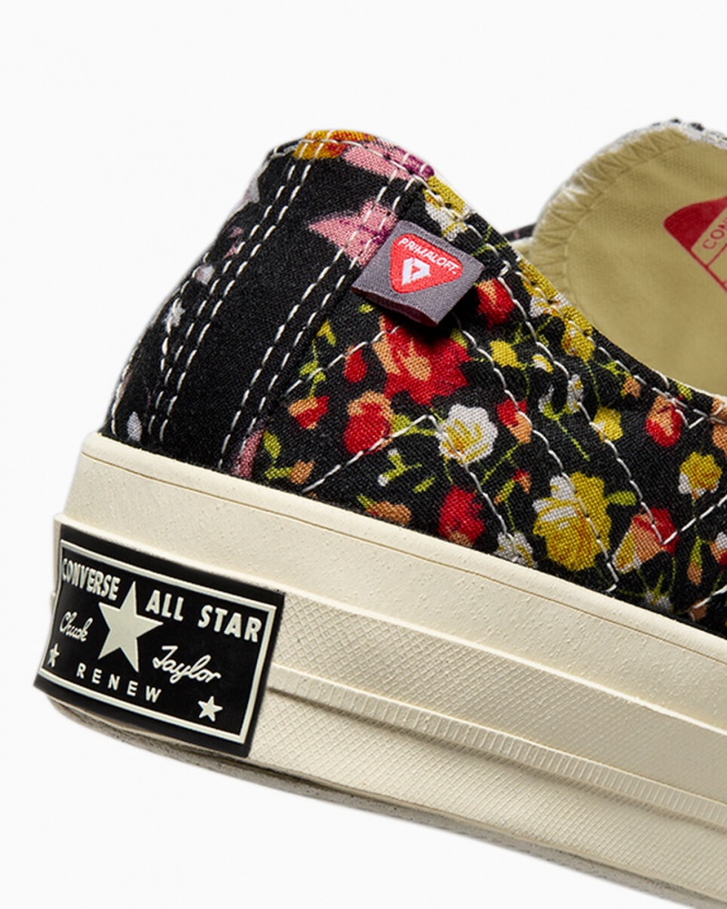 Converse Converse Upcycled Floral Chuck 70 Svarta Svarta | 682QEZTBG