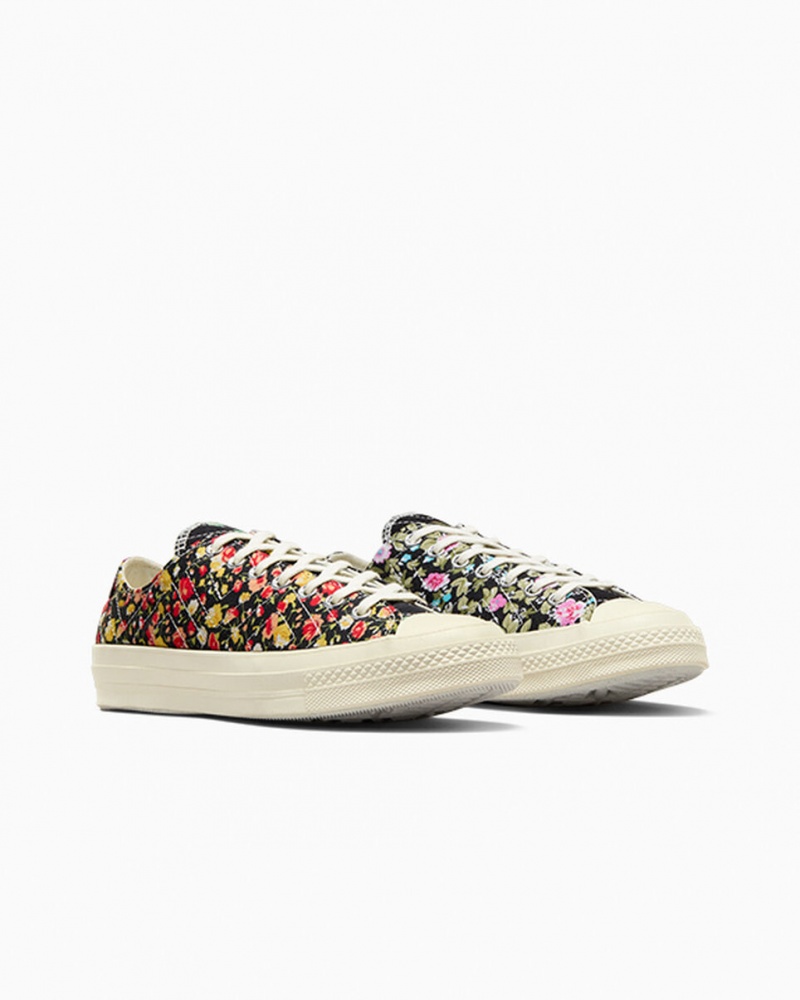 Converse Converse Upcycled Floral Chuck 70 Svarta Svarta | 682QEZTBG
