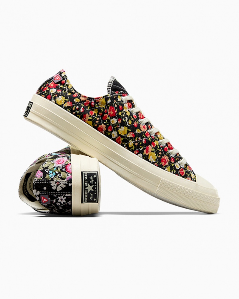 Converse Converse Upcycled Floral Chuck 70 Svarta Svarta | 682QEZTBG
