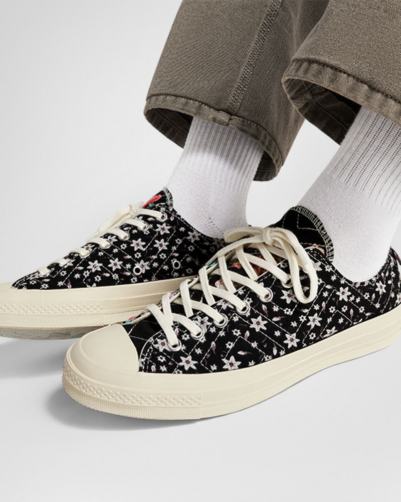Converse Converse Upcycled Floral Chuck 70 Svarta Svarta | 682QEZTBG