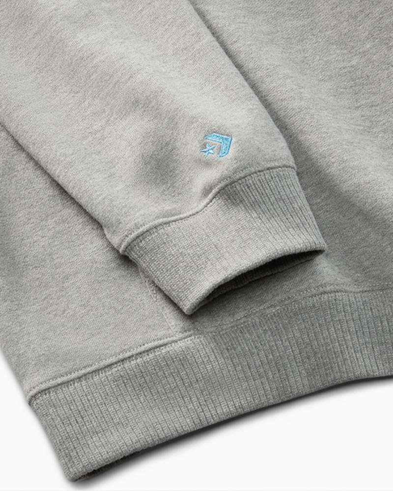 Converse Converse x Awake NY French Terry Hoodie Grå | 643NYSRKW