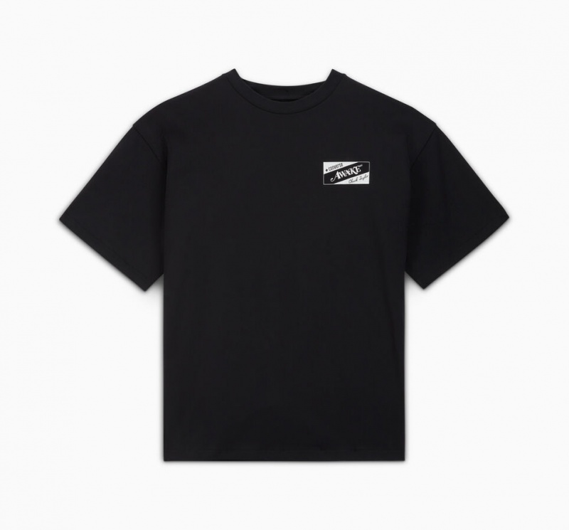 Converse Converse x Awake NY Jersey T-Shirt Svarta | 461GQSUTP