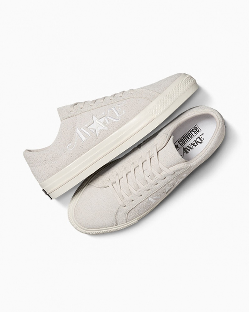 Converse Converse x Awake NY One Star Pro Vita Svarta Vita | 984ROHNYU