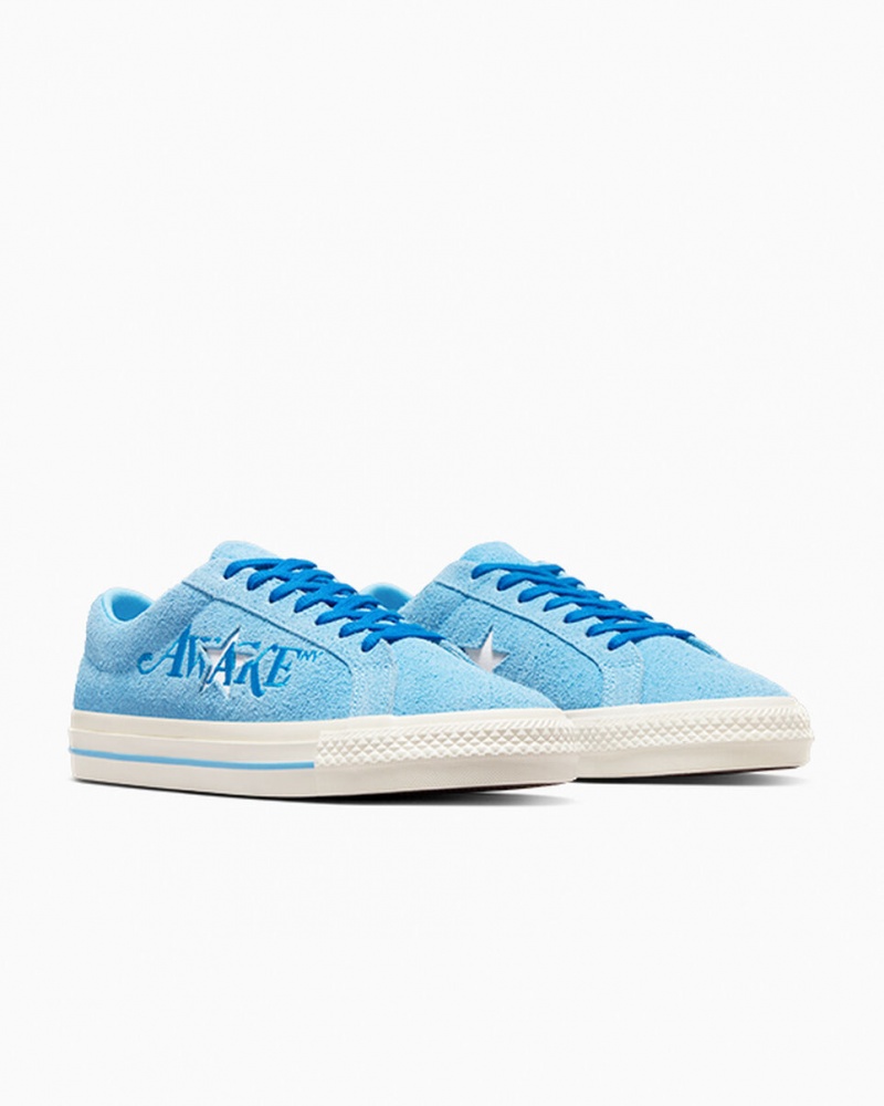 Converse Converse x Awake NY One Star Pro Blå Vita | 493TEUYMB