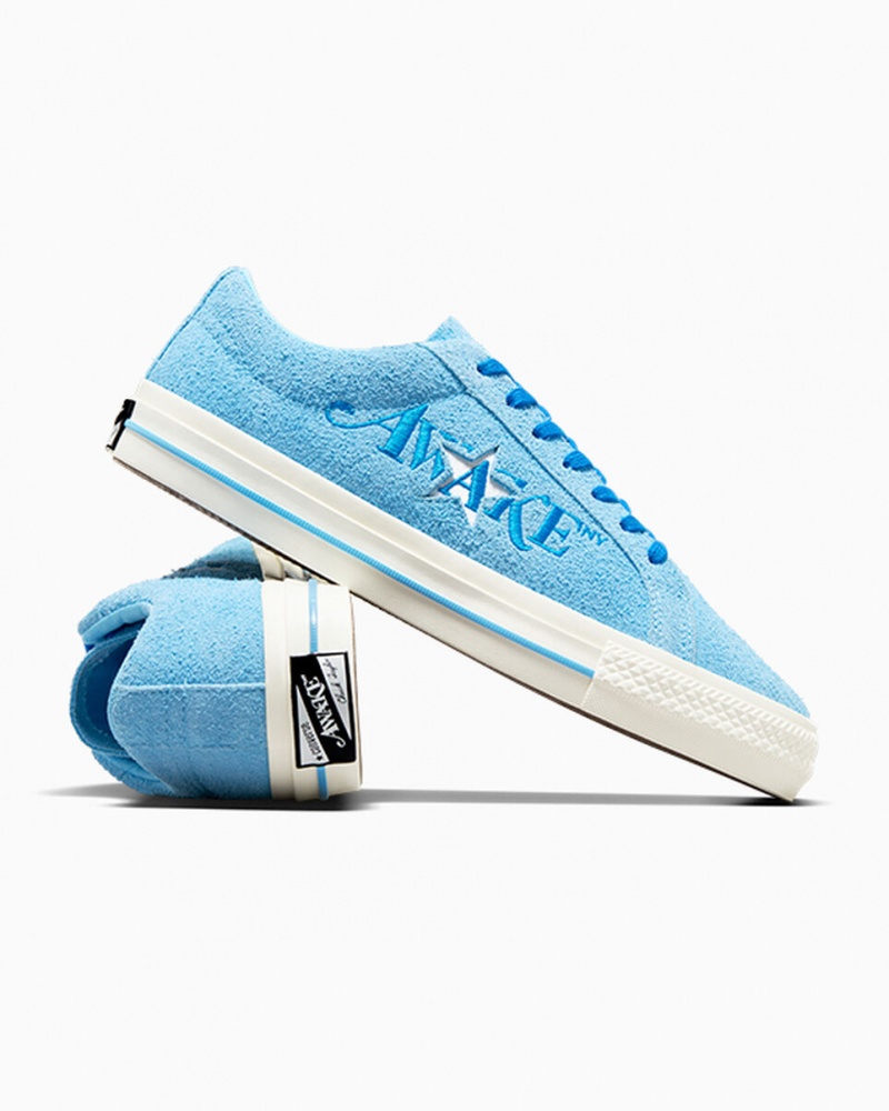 Converse Converse x Awake NY One Star Pro Blå Vita | 493TEUYMB