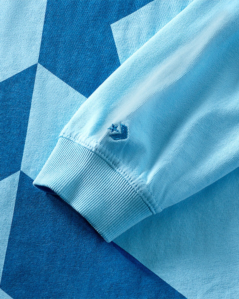 Converse Converse x Awake NY Rugby Shirt Baltic Sea | 947CTGBAI