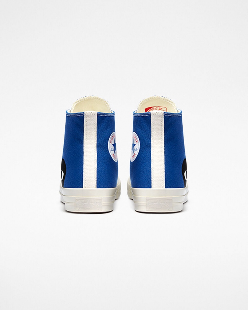 Converse Converse x Comme des Garçons PLAY Chuck 70 Blå Svarta | 290QRWHGT